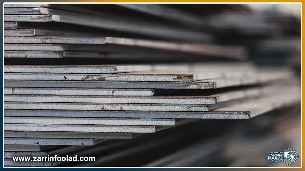 شیت های ورق سیاه st37 در کارگاه برشکاری