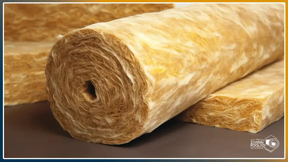 پشم شیشه رولی