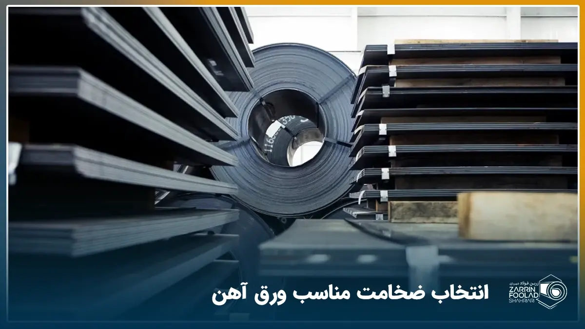 ورق سیاه در قالب رول، شیت فابریک و شیت های ابعادی در تصویر دیده می شود.