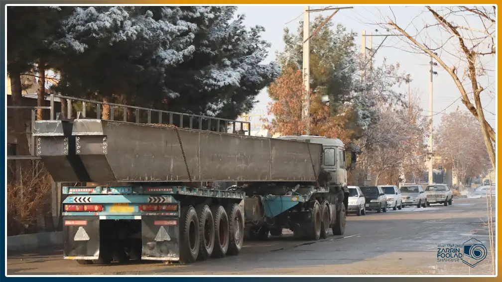 بارگیری پایه جرثقیل سقفی تولید شده با ورق سیاه
