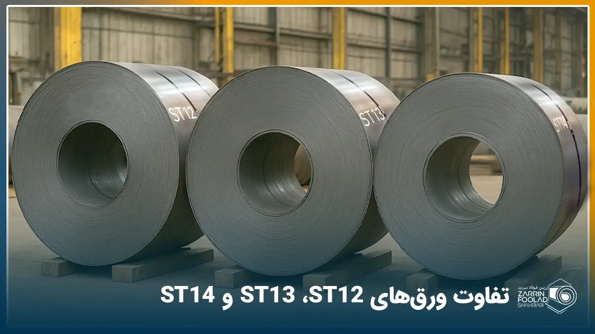 مقایسه تصویری ورق‌های روغنی ST12، ST13 و ST14