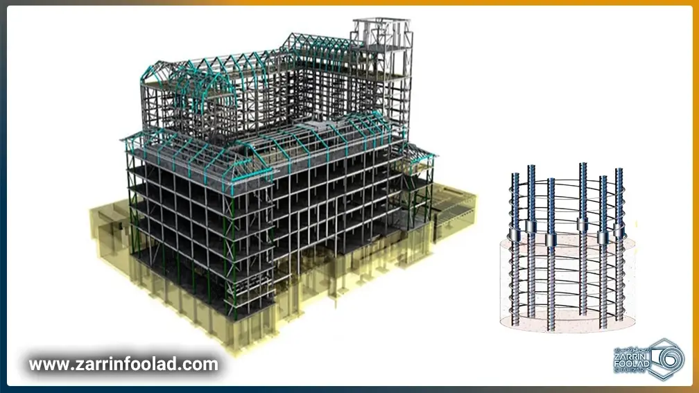 تصویر شماتیک همبندی در یک ساختمان