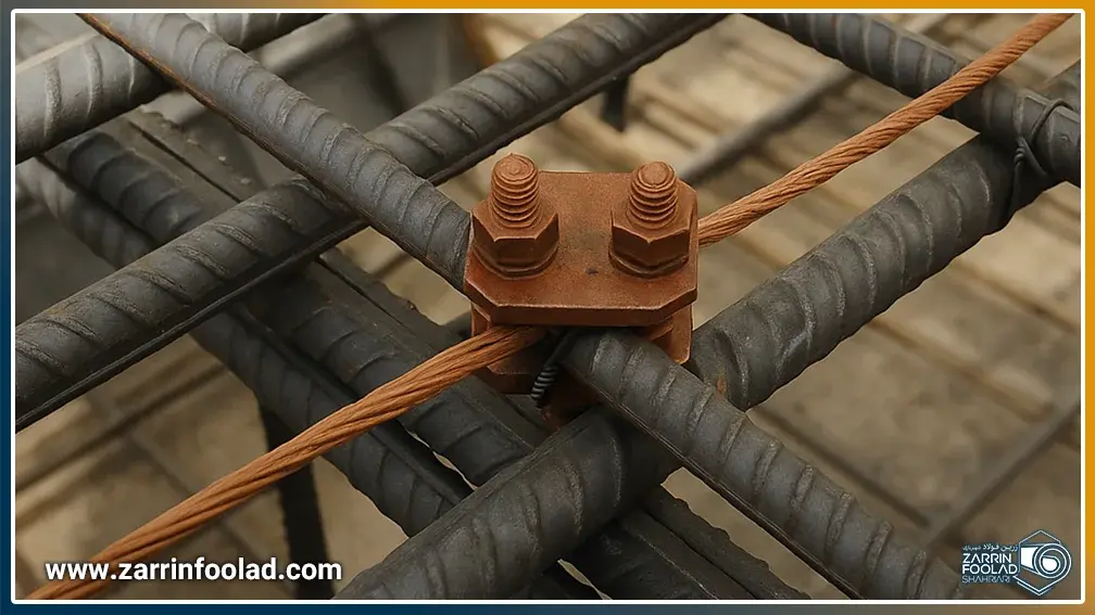 همبندی ساختمان به کمک سیم مسی