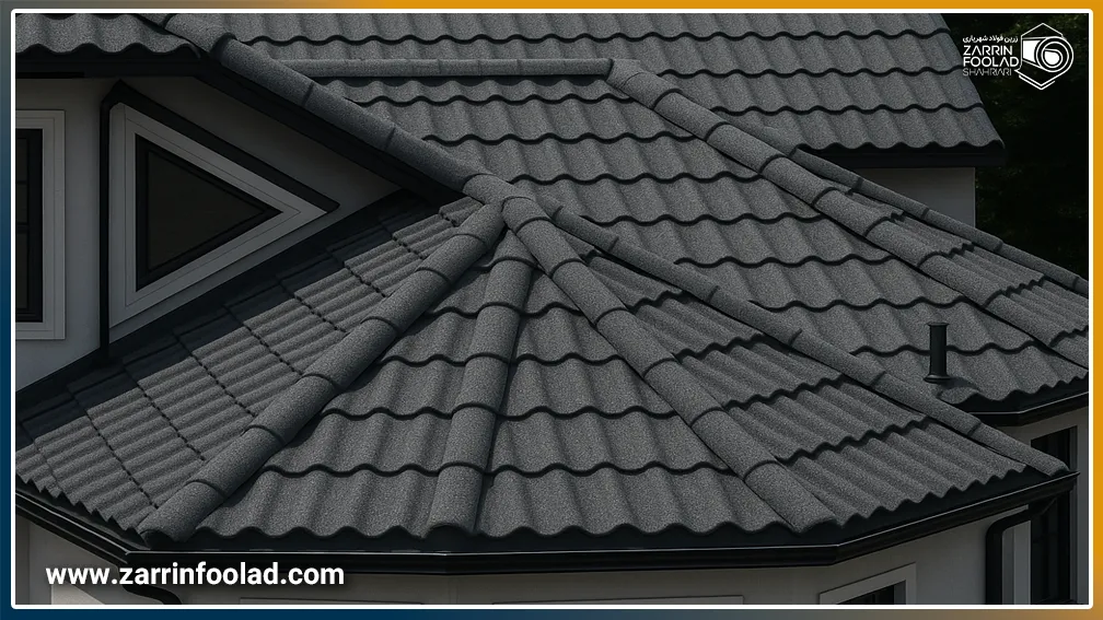 تایل‌های دکرا نصب شده روی سقف