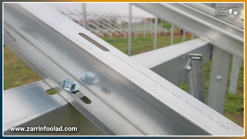 پروفیل‌های پنل خورشیدی از نمای نزدیک