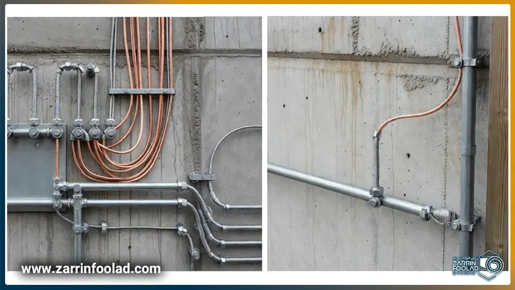 تفاوت تصویری همبندی اصلی و اضافی در ساختمان