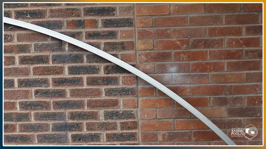 یک شاخه پروفیل با شکل خمیده